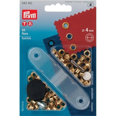 Prym Öljetter 4 mm insida, utan bricka