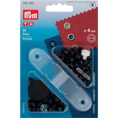 Prym Öljetter 4 mm insida, utan bricka