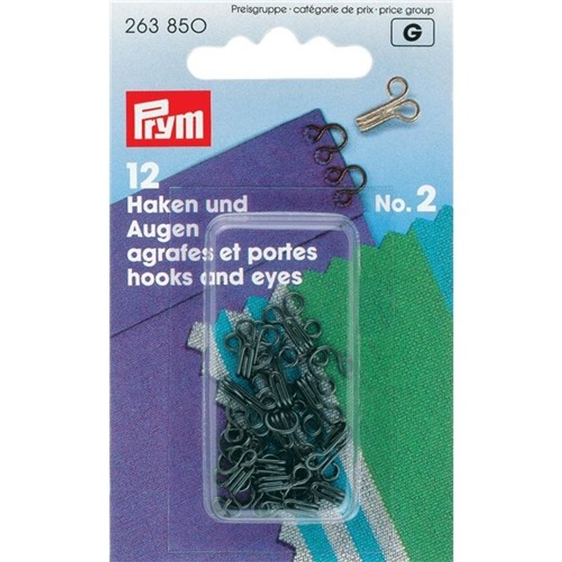 Prym Krokar och Öglor Medium