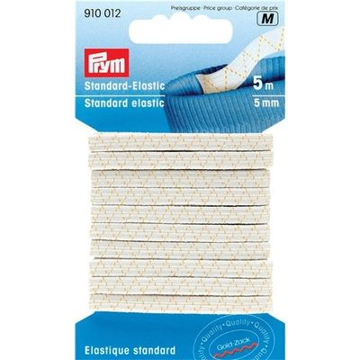 Resårband med sick-sackmönster 5 mm x 5 m