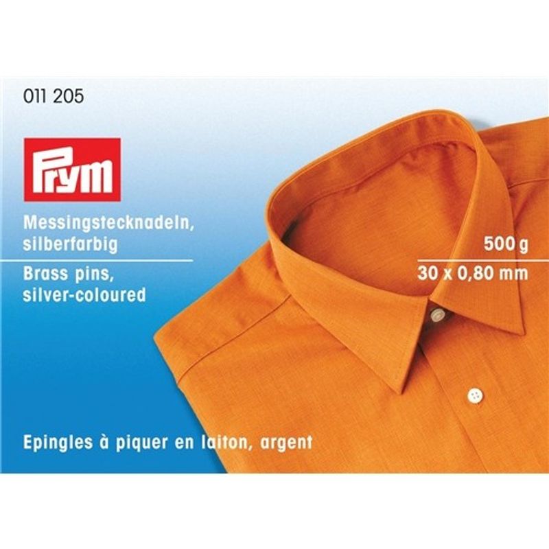 Raka knappnålar 30 x 0.80 mm