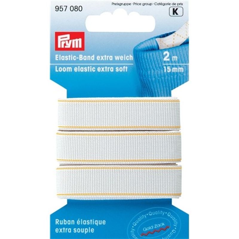 Vävd resårband, extra mjuk