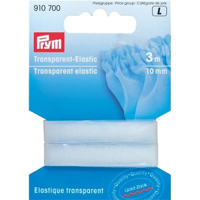 Transparent resårband