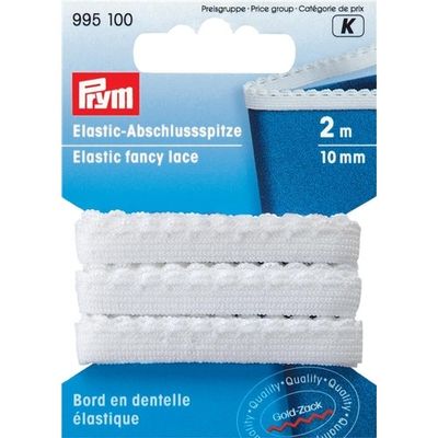 Elastiskt spetsband