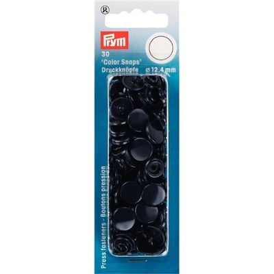 Plasttryckknappar - Color snaps Ø12,4 mm ljus röd 30 st