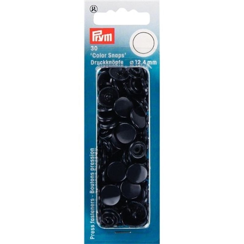 Plasttryckknappar - Color snaps Ø12,4 mm ljus röd 30 st