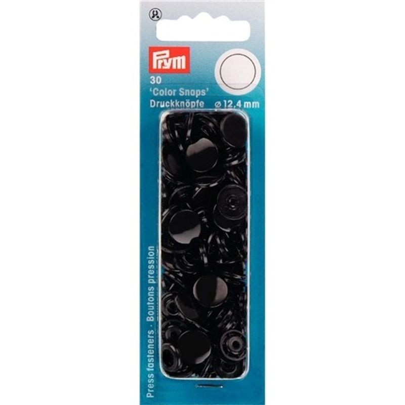 Plasttryckknappar - Color snaps Ø12,4 mm ljus röd 30 st