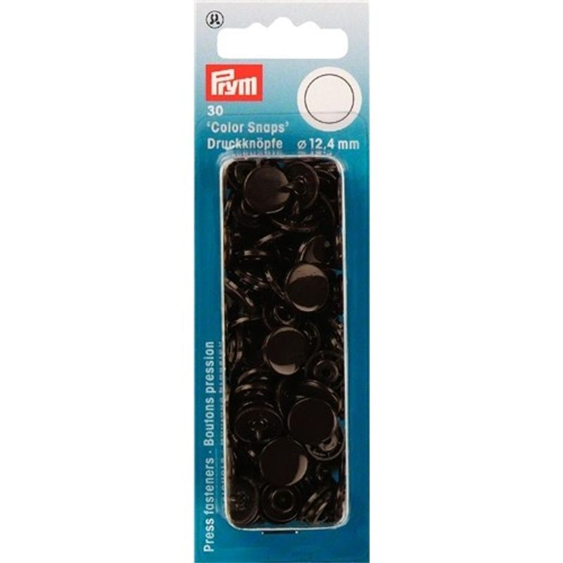 Plasttryckknappar - Color snaps Ø12,4 mm ljus röd 30 st