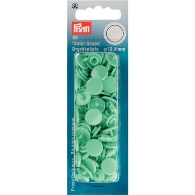 Plasttryckknappar - Color snaps Ø12,4 mm ljus röd 30 st