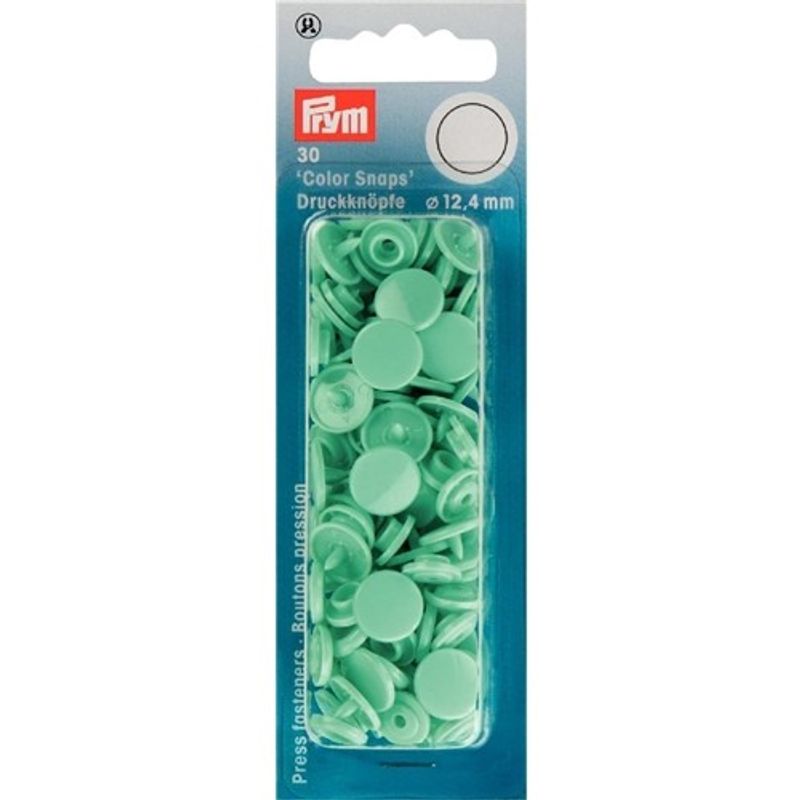Plasttryckknappar - Color snaps Ø12,4 mm ljus röd 30 st