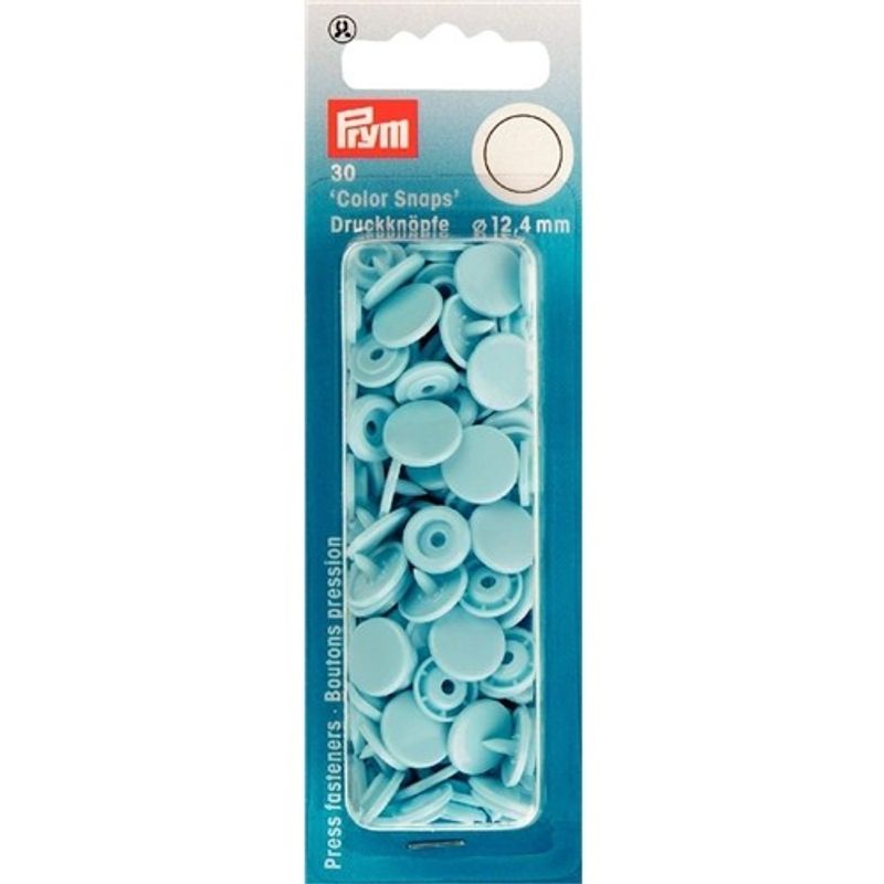 Plasttryckknappar - Color snaps Ø12,4 mm ljus röd 30 st