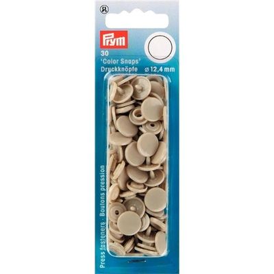 Plasttryckknappar - Color snaps Ø12,4 mm ljus röd 30 st