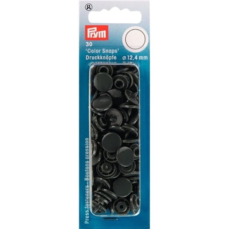 Plasttryckknappar - Color snaps Ø12,4 mm ljus röd 30 st
