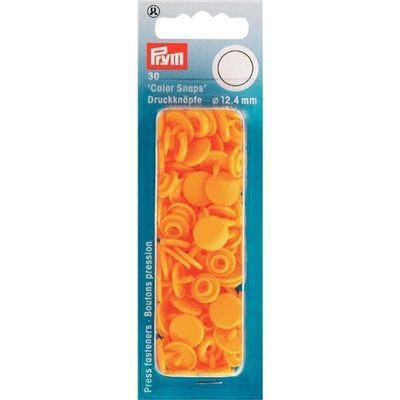 Plasttryckknappar - Color snaps Ø12,4 mm ljus röd 30 st
