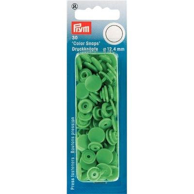 Plasttryckknappar - Color snaps Ø12,4 mm ljus röd 30 st