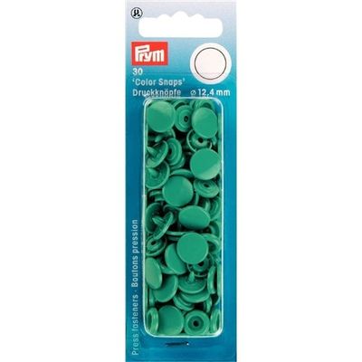 Plasttryckknappar - Color snaps Ø12,4 mm ljus röd 30 st