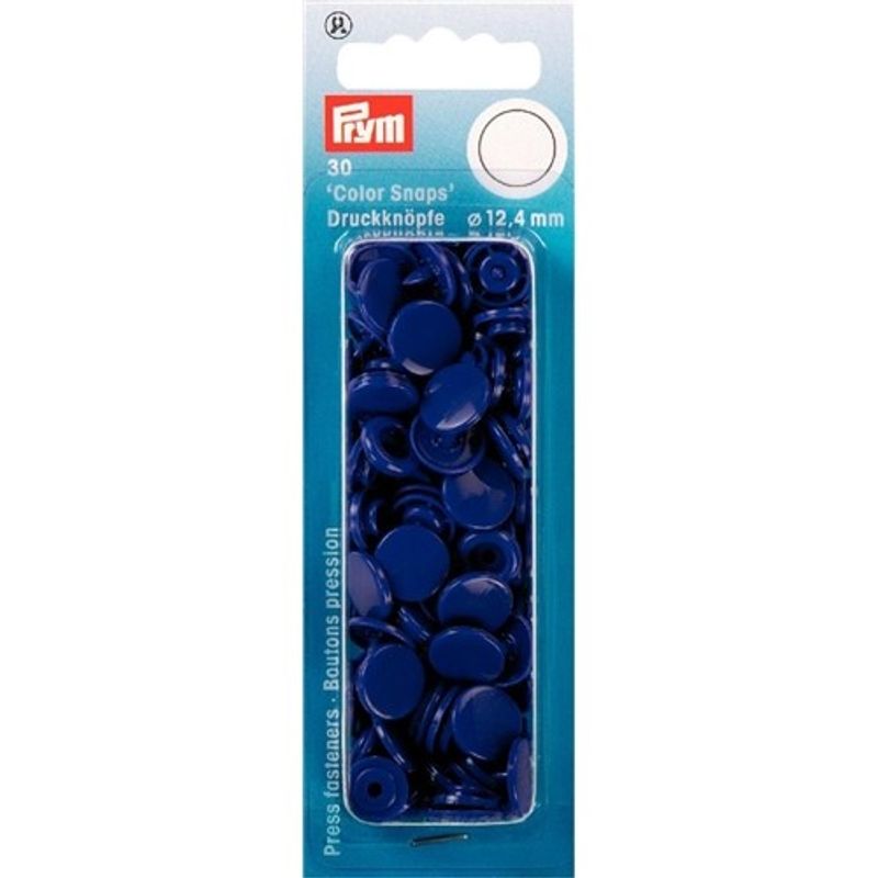 Plasttryckknappar - Color snaps Ø12,4 mm ljus röd 30 st