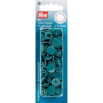 Plasttryckknappar - Color snaps Ø12,4 mm ljus röd 30 st
