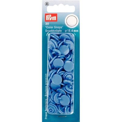 Plasttryckknappar - Color snaps Ø12,4 mm ljus röd 30 st