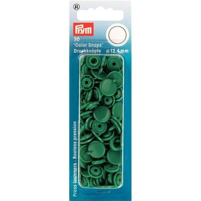 Plasttryckknappar - Color snaps Ø12,4 mm ljus röd 30 st
