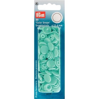 Plasttryckknappar - Color snaps Ø12,4 mm ljus röd 30 st