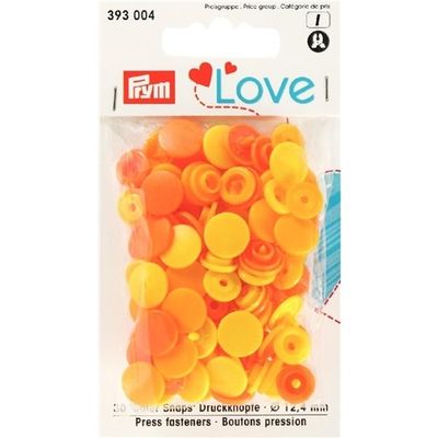 Love Color Snaps blandade blåa 30 st