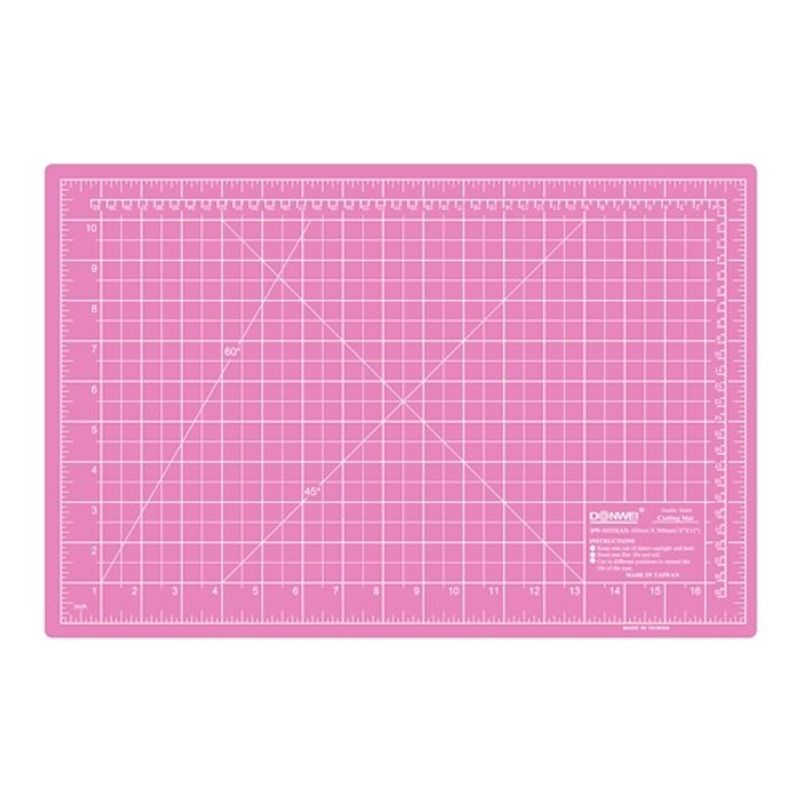 Skärmatta 45x30 Rosa-Lila