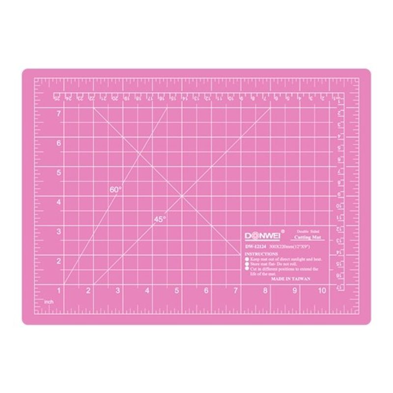 Skärmatta 30x22 Rosa-Lila