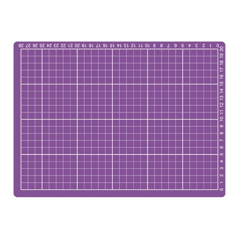 Skärmatta 30x22 Rosa-Lila