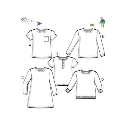 T-shirt-tröjor-klänning
