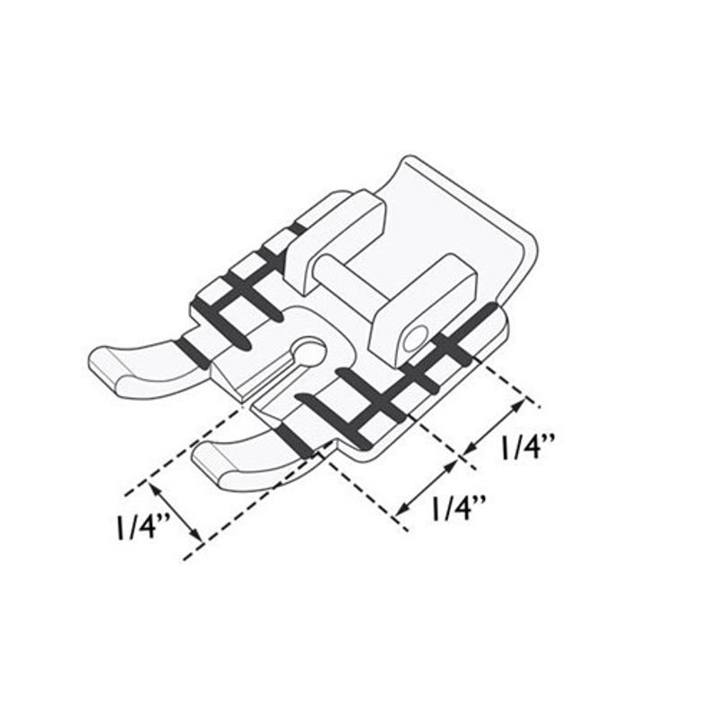 Patchwork pressarfot 6 mm