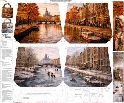 Canal Harmony - Panel Bag