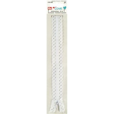 Spetsdragkedja 40 cm