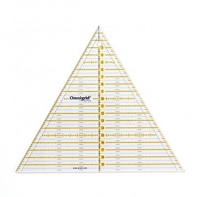 Patchwork Linjal 60 ° Triangle Multi 20 cm
