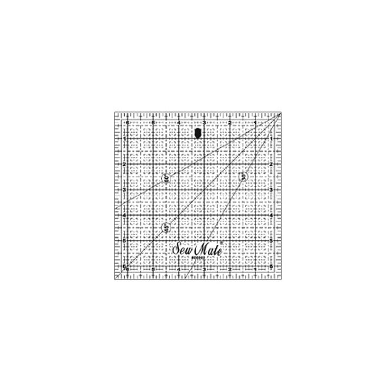 Quilting linjal 16x16cm