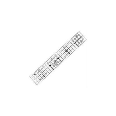 Quilting linjal 1"x6" Inch