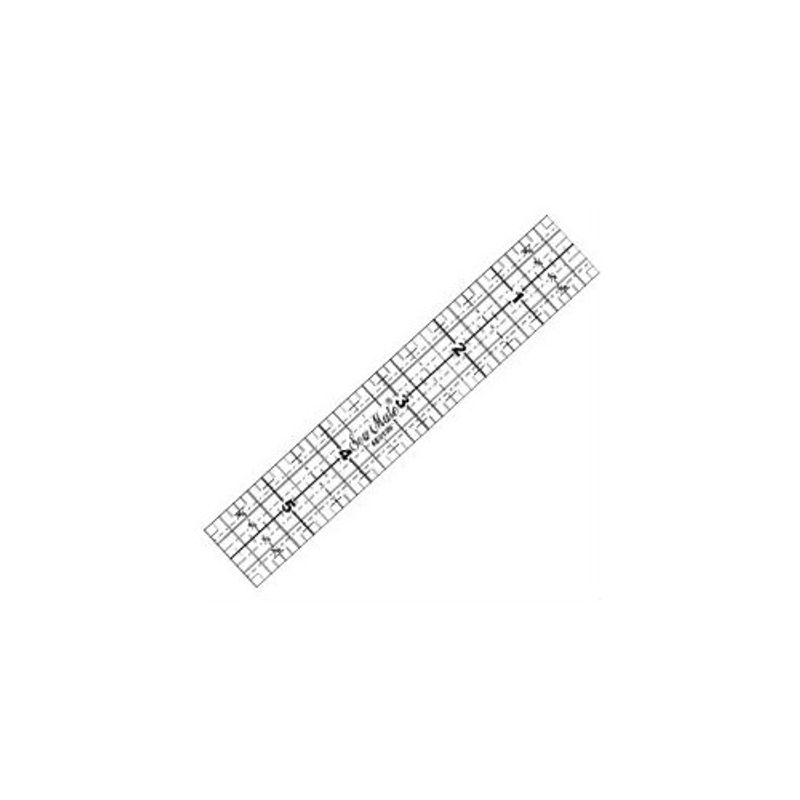 Quilting linjal 1"x6" Inch