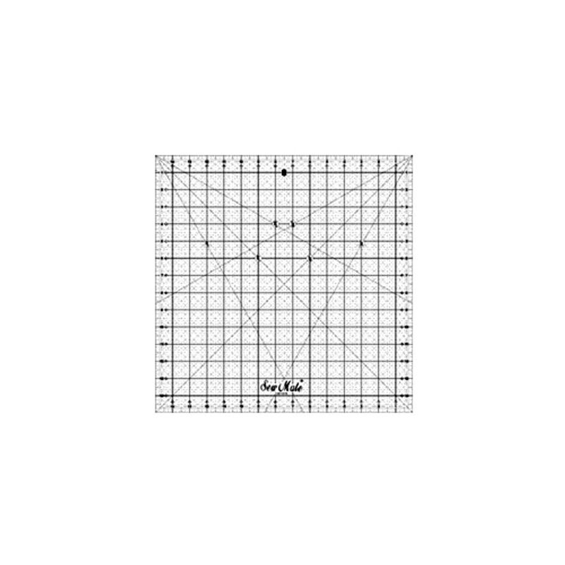 Quilting linjal 15´x15´ Inch
