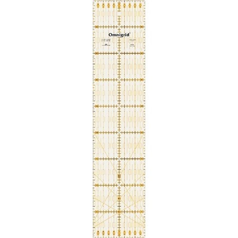 Universell linjal med cm skala 10 x 45 cm