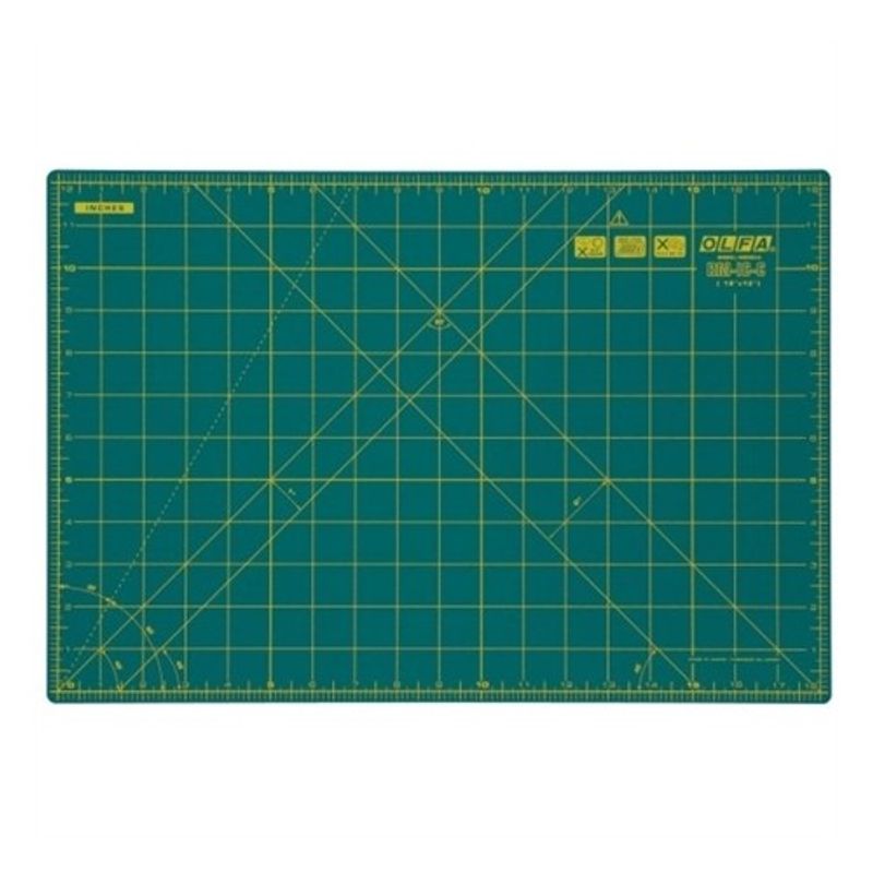 OLFA Startkit Skärmatta 47x32 cm + Rullkniv + Quiltlinjal