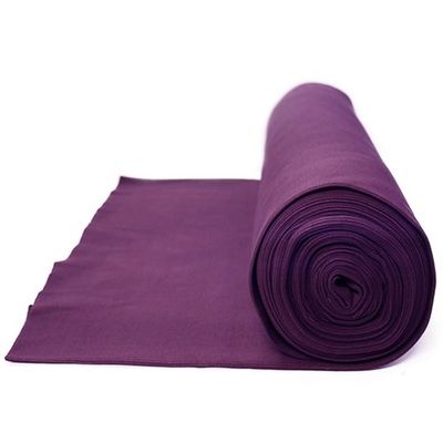 Rundstickad Mudd 22 Aubergine