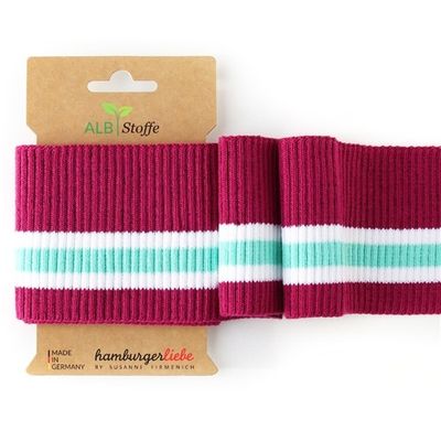Cuff Me RIPPED - Cerise -Mint - Vit