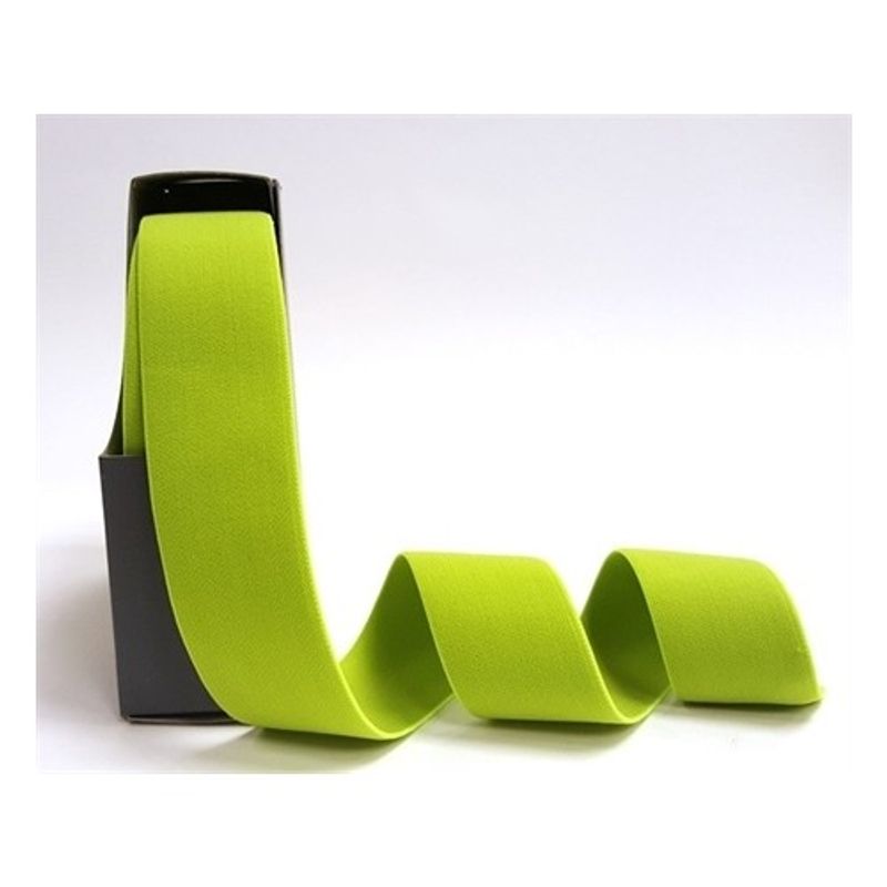 Resårband lemongrönt 38 mm