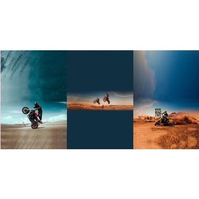 Panel Motorcross 75cmx150cm