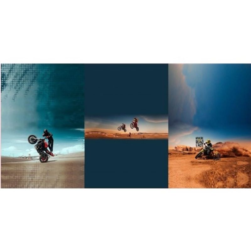 Panel Motorcross 75cmx150cm