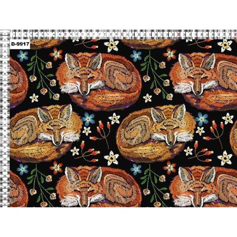 Foxes on Black