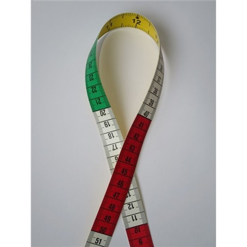 Måttband 150 cm-inch 60´ bredd 18,5 mm