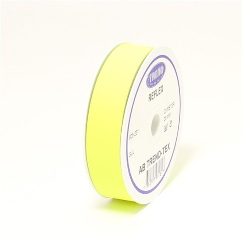 Reflexband Gul 25 mm