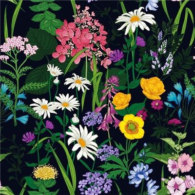 Höst fiore svart