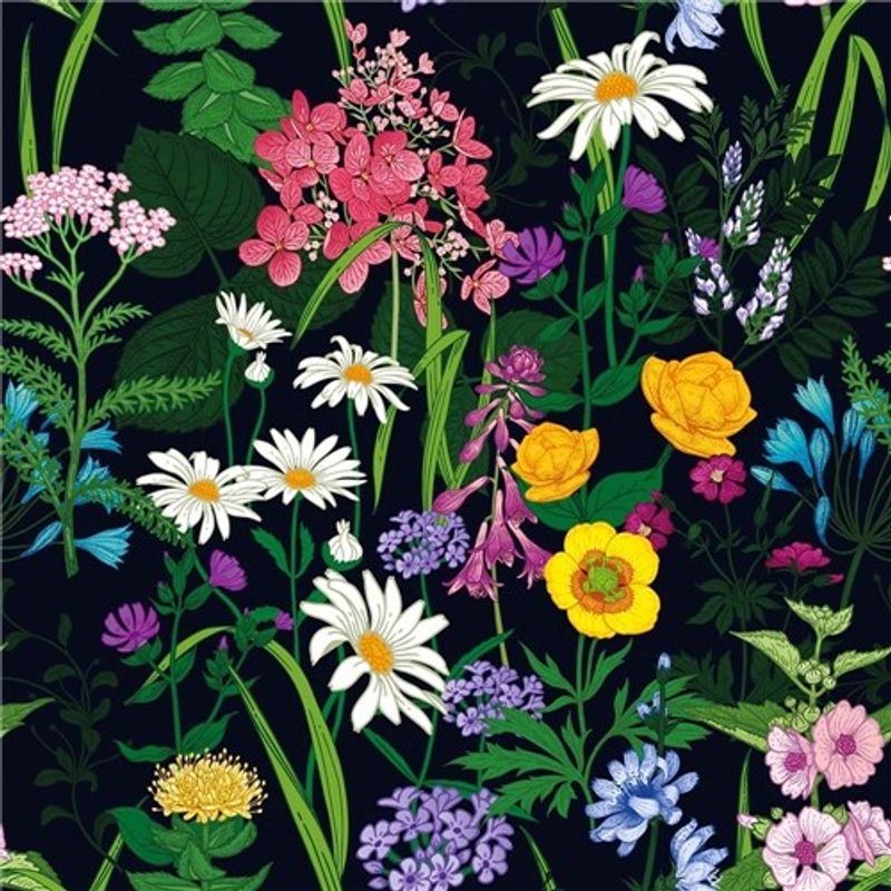 Höst fiore svart